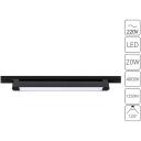 Трековый светильник светодиодный однофазный 220V Arte Lamp Lineetta A4574PL-1BK