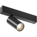 Трековый светильник однофазный 220V светодиодный с пультом, управлением смартфоном и голосом, регулировкой цветовой температуры Denkirs Smart DK8010-BK (Умный дом, Алиса)