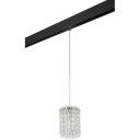 Трековый светильник однофазный 220V Lightstar Cristallo PRO795314