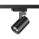 Светильник трековый однофазный трехжильный IP20 GU10 50W 220V GUSTO 370647 PORT NT19 130 Черный