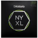 NYXL45125 Комплект струн для 5-струнной бас-гитары, Lt Top/Med Btm, 45-125, D'Addario