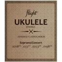 Струны для укулеле FLIGHT FUSSC-100 (прозрачные)