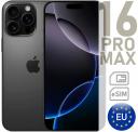 Смартфон Apple iPhone 16 Pro Max 512 ГБ, Black Titanium, nano Sim+eSim (Европа)