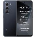 Смартфон Infinix HOT 50 6/256 ГБ Global для РФ, Dual nano SIM, черный