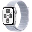 Умные часы Apple Watch Series SE Gen 2 2024 40 мм Aluminium Case GPS, Silver/Blue Cloud Sport Loop