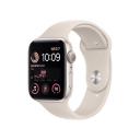 Умные часы Apple Watch Series SE Gen 2 44 мм Aluminium Case GPS, Starlight/Starlight Sport Band