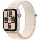 Умные часы Apple Watch Series SE Gen 2 2023 44 мм Aluminium Case GPS, starlight/starlight sport loop