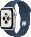 Смарт-часы Apple Watch SE 2021 40mm Silver with Abyss Blue Sport Band (mkny3/a)