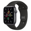 Apple Watch SE 44mm (GPS) Space Gray Aluminum Case with Black Sport Band (MYDT2) б/у