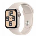 Apple Watch SE Gen 2 2023 GPS 44mm Starlight Aluminum Case with Sport Band Starlight (M/L, 160–210 mm) MRE53