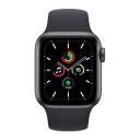 Apple Watch SE 44mm (GPS) Space Gray Aluminum Case with Midnight Sport Band (MKQ63) б/у