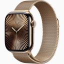 Умные часы/браслет Умные часы Apple Watch Series 10 46mm GPS + Cellular Gold Titanium Case Gold Milano Loop M/L