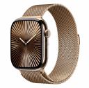 Apple Watch Series 10 46 мм Titanium «Gold» with Milanese Loop M/L «Gold»