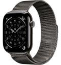 Умные часы Apple Watch Series 11 46mm Titanium Slate Case with Slate Milanese Loop (размер M/L)