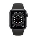 Apple Watch Series 6 40mm (GPS) Space Gray Aluminum Case with Black Sport Band (MG133) б/у