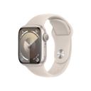 Умные часы Apple Watch Series 9 41 мм Aluminium Case GPS, Starlight/Starlight Sport Band