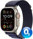 Часы Apple Watch Ultra 2 49mm (2024) Natural Titanium, (M) Navy Alpine Loop, с датчиком кислорода