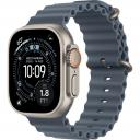 Умные часы Apple Watch Ultra 3 GPS + Cellular 49mm Natural Titanium Case with Blue Ocean Band