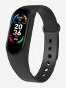Смарт-часы BandRate Smart BRSM66BB с будильником, фитнес-трекером, трекером сердечного ритма, Черный