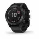 Умные часы Garmin Fenix 6 Pro черный с черным ремешком