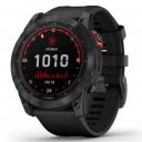 Умные часы Garmin FENIX 7X Solar серый с черным ремешком (010-02541-01)