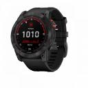 Умные часы Garmin Fenix 7X Solar серый с черным ремешком (010-02541-01)