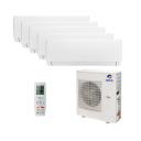 Мульти-сплит-система Gree GWHD(42)NK6OO(LC)(LH)/GWH09AGAXA-K6DNA4C/Ix5