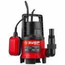 Насос погружной Дренажный насос для грязной воды Зубр НПГ-М1-400, 400 Вт