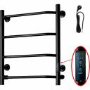 Полотенцесушитель электрический Тругор Пэк сп 6 60х50 с выключателем, черный