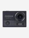 Экшн-камера Digma DiCam 320 4K, WiFi, черный, dc320, Черный