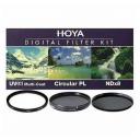 Набор светофильтров Hoya DIGITAL FILTER KIT: 62mm UV HMC MULTI, PL-CIR, NDX8