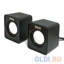 Колонки Dialog Colibri AC-02UP BLACK - 2.0, 6W RMS, черные, питание от USB