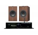 C полочной акустикой Premiera CI-2100MKII + KEF Q150 Walnut