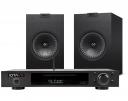 C полочной акустикой IOTAVX NP3 + KEF Q150 Satin Black