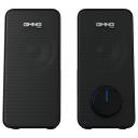 Колонки Оклик OK-175 2.0 черный 10Вт портативные