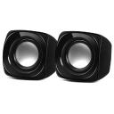 Акустика 2.0 Sven 120 2.0 черный 5Вт