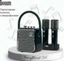 Портативная колонка с двумя микрофонами Divoom Songbird-SE, черный