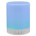 Портативная колонка PERO WS04, 3 Вт, Bluetooth 5.3, 400 мАч, подсветка, белая