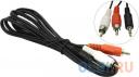 Кабель соединительный 5.0м 5bites 3.5 Jack (M) - 2xRCA (M) стерео аудио AC35J2R-050M