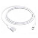 Кабель Apple A1480, Lightning (m) - USB (m), 1м, MFI, белый [muqw3zm/a]