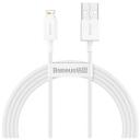Кабель Baseus Superior Series Fast Charging Data Cable USB to iP 2.4A 1.5m (CALYS-B02) (white)