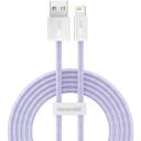 Кабель Baseus Dynamic Series Fast Charging Data Cable USB to Lightning 2.4A 1m Purple (CALD000405)
