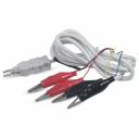 Тестовый шнур Тестовый 4-х контактный шнур Cabeus зажимные контакты TC-4-pin-ST