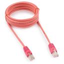 Патч-корд Cablexpert PP12-3M, площадь сечения 0.13 кв. мм, длина 3 м, 1 шт., розовый