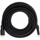 Кабель аудио-видео Cactus CS-HDMI.2-10, HDMI (m) - HDMI (m), ver 2.0, 10м, GOLD, черный