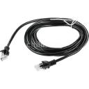 Патч-корд PREMIER PP12-3M/BK литой (molded), UTP, кат.5E, 3м, 4 пары, 26AWG, алюминий омедненный, многожильный, черный