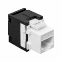 Модуль Keystone EKF teracom pro cat.5e неэкранированный 110 idc 180 градусов самозажимной (toolless) черный TRP-KSTN-T180D-5EUTP-BLK