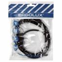 ERGOLUX ELX-EC01P-USB (Кабель удлинитель USB (АМ)-USB (AF), 2м, PVC, Черный, Пакет), цена за 1 шт.