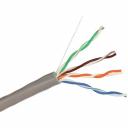 Экранированная витая пара (FTP) (бухты) EXEGATE Кабель SFTP4-C5e-CU-S24-IN-PVC-GY-305 SFTP 4 пары кат.5e медь, 24AWG, экран, бухта 305м, серый, PVC [EX281809RUS]