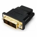 Переходник Cablexpert HDMI-DVI, 19F/19M, золотые разъемы, пакет A-HDMI-DVI-2
